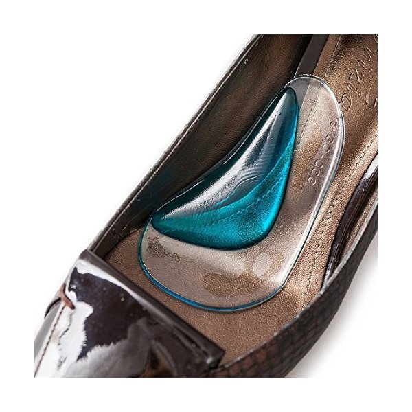 Arch Support Insoles (4 PCS) Pu Gel Foot Massage Flat Feet Insoles 2 Pairs