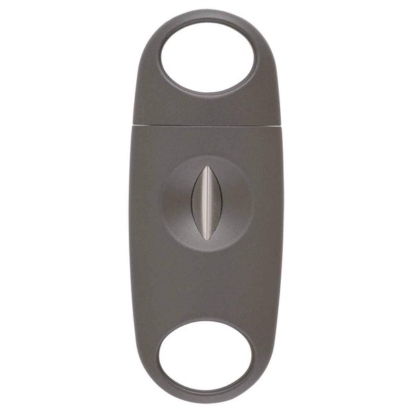 Xikar VX V-Cut V Cutter, Cigar Cutter, Up to 64 Ring Gauge, Razor-Sharp Blade Provides A Clean Cut Every Time, Concave Design for Cigar Rest, Gunmetal