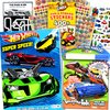 Hot Wheels Coloring Book Set for Kids Bundle with Hot Wheels Car Activity Books, Sticker Pads, Hot Wheels Hot Rod Imagine Ink Coloring and More