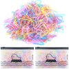 ArtCute 2000 Small Elastic Hair Rubber Bands Baby Hair Ties Mini Soft Elastic Bands for Kids Girls Hair Braids Hair (Colorful)