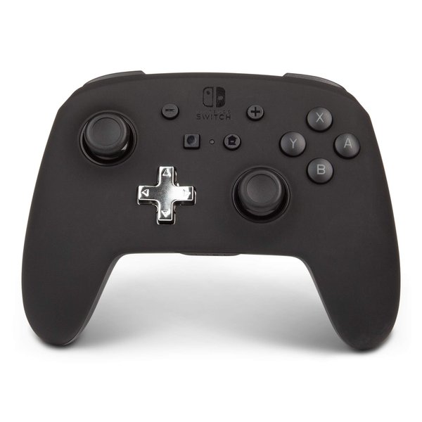 PowerA Enhanced Nintendo Switch Controller Wireless - Black, Rechargeable Pro Controller for Switch, Immersive Motion Control and Advanced Gaming Buttons