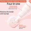 Bubble Lip Mask for Dry,Makeup Residue,Dullness,Lip Line | Moisturizing Lip Care Lip Mask with Vitamin B Fast & Self-Foaming Lip Repair Mask Softening, Smoothening 2Packs