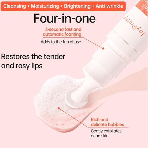 Bubble Lip Mask for Dry,Makeup Residue,Dullness,Lip Line | Moisturizing Lip Care Lip Mask with Vitamin B Fast & Self-Foaming Lip Repair Mask Softening, Smoothening 2Packs