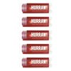 Hurraw! Black Cherry Tinted Lip Balm, 5 Pack: (Sheer Red Tint) Organic, Certified Vegan, Cruelty and Gluten Free. Non-GMO, 100% Natural Ingredients. Bee, Shea, Soy and Palm Free. Made in USA