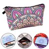 6 Pieces Makeup Bag Toiletry Pouch Waterproof Cosmetic Bag with Zipper Travel Packing Bag 8.7 x 5.3 Inch Small Cosmetic Bag Accessory Organizer for Women and Men (Multicolor Style)