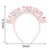 COCIDE Birthday Headbands for Women Birthday Girl Headband Birthday Tiaras for Girls Happy Birthday Crowns Party Decorations Hair Accessories for Women Happy Birthday Festival Supplies Gift