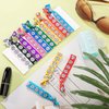 20 Pieces Volleyball or Baseball Hair Accessories Elastic Ribbon Girls Volleyball Baseball Sport Hair Ties Ponytail Holders No Crease Hair Bands (Volleyball)
