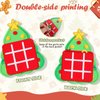 Hollowfly Set of 30 Christmas Tic Tac Toe Strategic Mini Board Game Birthday Party Favors for Kids, Goodie Bag Stuffers, End of Year Student Gifts Bulk Family Classic Educational Toys