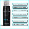 SURETHIK Hair Thickening Fibers (Pack of 4 x 30g Bottle, Black), For Thicker Looking Hair, Building Hair Fibers to Conceal Thinning Hair for Men & Women