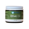Nature's Salves and Soaps Cold Pressed Extra Virgin Olive Oil - 2oz Glass Jar - Holistic, Homeopathic, Natural, Dental, Skin, Hair