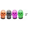 ArtCreativity Skull Head Noisy Putty Halloween Toys, Set of 24, Non-Candy Trick or Treat Supplies for Kids, Great as Halloween Party Favors, Halloween Goodie Bag Fillers, and Prank Toys, 4 Colors