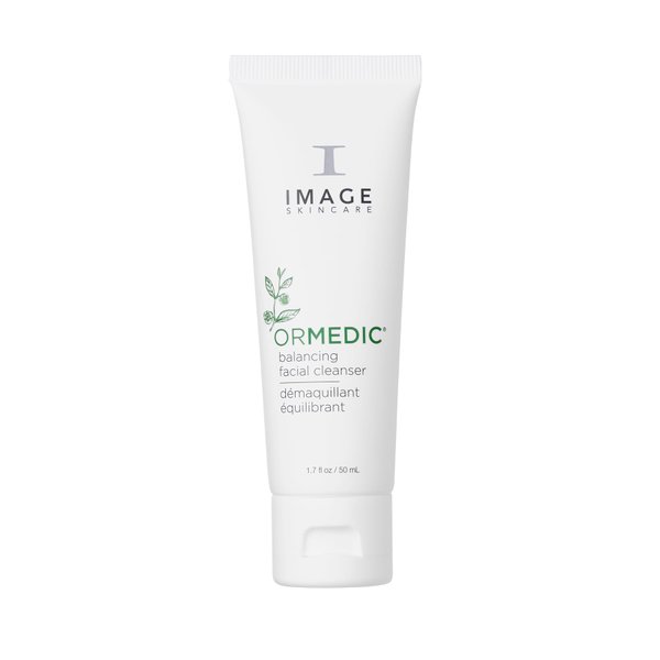 IMAGE Skincare, ORMEDIC pH Balancing Facial Cleanser, Mild Foaming and Hydrating Face Wash with Aloe Vera, 1.7 fl oz