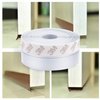 TAROSE Weather Stripping, Silicone Door Seal Strip Door, Window, Transparent 16 Feet Long (Width 25mm)