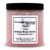 The Soap Exchange Sugar Body Scrub - Apple Cider Scent - Hand Crafted 8 fl oz / 240 ml Natural Artisan Skin Care, Shea Butter, Exfoliate, Moisturize, & Protect. Made in the USA.