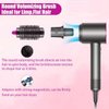 Round Volume Brush for Dyson for Airwrap Styler Attachment Part with Adapter for Dyson Hair Dryer Converting to Curling Iron Styler