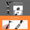 Otoscope Kit,Professional Diagnostic Ear Care Tool with 3.0V LED Bulb, 3X Magnification, 4 Speculum Tips Size - for Children, Adults, Pets, etc.