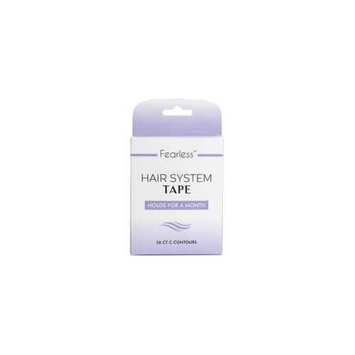 Fearless Tape Hair System Double Sided Tape | 36 Count C Countours (Month)