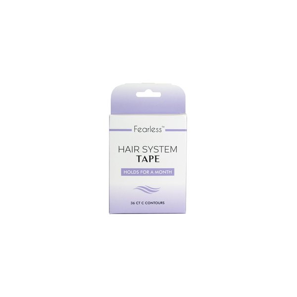 Fearless Tape Hair System Double Sided Tape | 36 Count C Countours (Month)