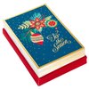 Hallmark Boxed Christmas Cards Assortment, Festive Foil (40 Cards and Envelopes)