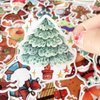 AOWDIAO Christmas Stickers 200 Pcs Cute Merry Christmas Vinyl Stickers for Water Bottles Scrapbooking Crafts Funny Christmas Holiday Stickers for Kids Teens Aduts