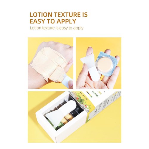 BERVEAL Organic Clay Mask Kit Private Label Turmeric Green Tea Pink Rose Face Mud Clay Mask Facial Mask For Acne Skin (SET 01)