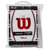 Wilson Pro Overgrip Comfort 12 Pack - Black - Tennis Overgrip