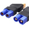Youme 4pcs EC5 to XT60 Adapter Male Female Connector Plug Set Compatible with Arrma E-flite RC Car Truck Airplane Lipo Battery ESC Balance Charger Motor Controller