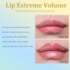 Rosarden Lip Plumper Set - Lip Plumper Extreme - Plumping Lip Gloss - Lip Enhancer Plumper - Lip Moisturizer for Dry Lips - Lip Filler Plumper - Volumize Lips Instantly for Thicker & Fuller Lips