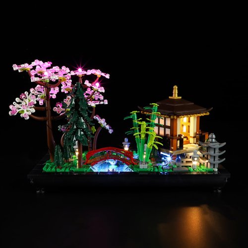 YEABRICKS LED Light for Lego-10315 Icons Tranquil Garden Building Blocks Model (Lego Set NOT Included)