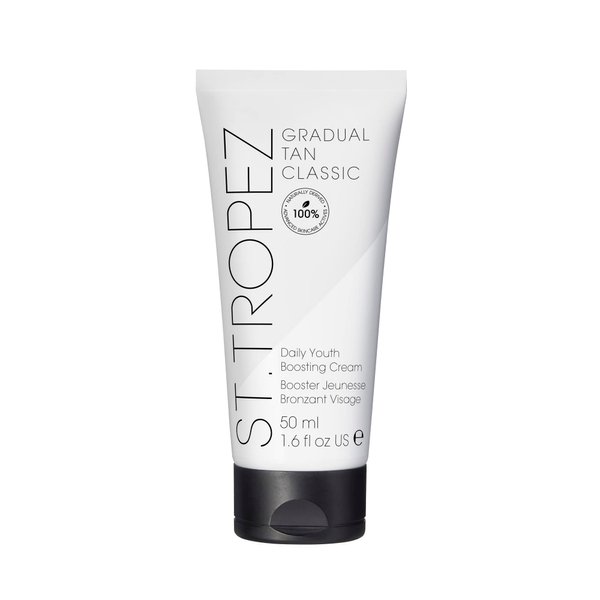 ST TROPEZ Gradual Tan Classic Daily Youth Boosting Cream, Hydrating Self Tan Face Cream, Vegan, Natural & Cruelty Free, 6.7 Fl Oz