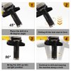 SHDIATOOL Diamond Core Drill Bits 1-3/8 Inch for Hard Stone Concrete Marble Granite Brick Laser Welded Dry or Wet Hole Saws 35mm