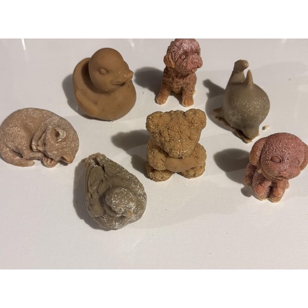 Handmade Lye Turmeric Soap Animal Figures | ~ 14oz | Handmade Limited Amount | Made for Kids