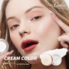 Oulac Shimmer White Cream Eyeshadow-Eyeshadow Prime| as Highlighter Waterproof & Long Lasting Glitter Eyeshadow Natural Color Eye Shadow for Women 6g (01)