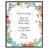 Good Morning Merchandise - Positive Quotes Wall Decor Poster - Motivational Wall Art - Bathroom Decor for Women - Unique Funny Housewarming Gift for Her, Wife - 8x10 Room Decoration