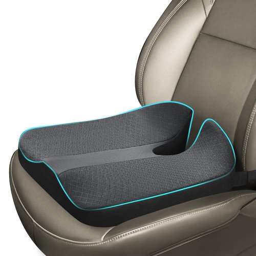 anzhixiu Heightening Truck Seat Cushion for Broader Vision, Car Seat Cushion for Car Seat Driver Truck Driver, Sciatica Pain Relief Pillow Tailbone Pain Relief Cushion for Long Time Driving