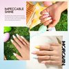 Morovan Fingernail Nail Polish Set: 15 Colors Pastel Macaron Nail Polish Kit Quick Dry Toe Finger Nail Polish Pcak Easter Gift For Women Girl
