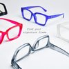 VISOONE Spring Hinge Blue Light Blocking Glasses Square with Anti Computer Glare for Gaming Women MONTANA