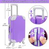sweet dolly 18 Inch Mermaid Doll Clothes and Accessories Sparkling Doll Suitcase Luggage Travel Play Set for 18 Inch Dolls