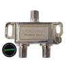 SplitterPRO - Digital Splitters Professionals Install Every Day Across The U. S. A. 2-Way Coaxial Cable Splitter, 1 GHz for HDTV/4K/8K TV, High Speed Internet (Not for Satellite Dish Connections)