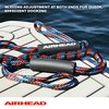 Airhead Bungee Dock Line, 5 ft., Black/blue/red, 60"