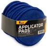 VIKING Microfiber Applicator Pads, Tire Shine Applicator, 5 Inch Diameter, Royal Blue, 6 Pack