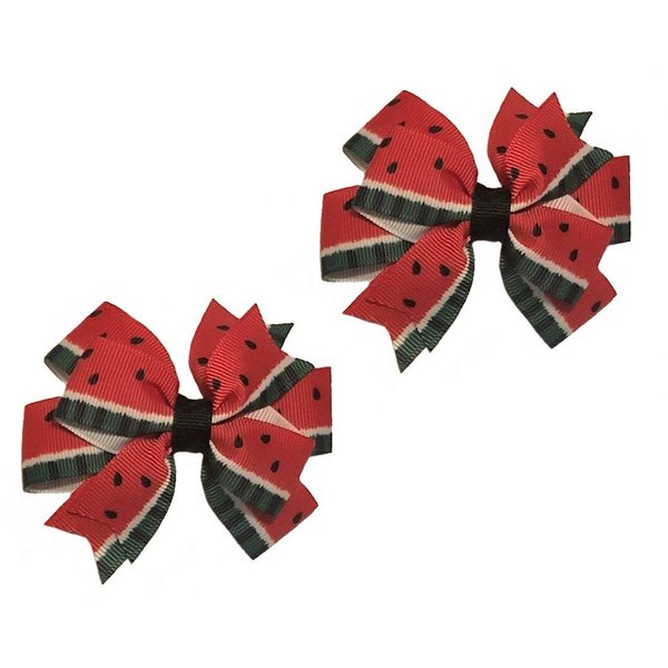 Watermelon Toddler Hair Bow Set