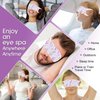 Ruzzut 20 Packs Steam Eye Masks for Dry Eyes and Puffiness,Disposable Heated Eye Mask Warm Compress for Eyes,Relief Eye Fatigue Hot Sleep Mask for Men Women,Lavender