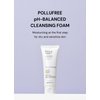 THANKYOU FARMER Pollufree pH-Balanced Cleansing Foam - Korean Face Wash for Sensitive Skin, Hyaluronic Acid Hydrating Facial Cleanser 4.22 fl.oz