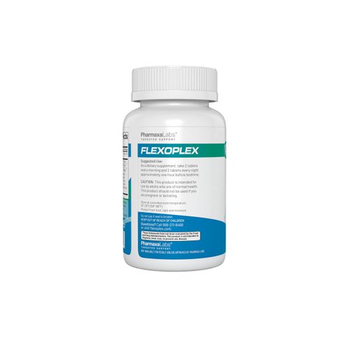 FLEXOPLEX Advanced Bone & Joint Support Formula - Promotes Healthy Joint Function & Offers Natural Relief from Joint Discomfort (120 Tablets)