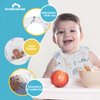 KinderSense® Disposable Baby Bibs for Feeding and Drooling (60 Count) – Travel Bibs for Baby Toddler & Child Boys & Girls | Absorbent and Leakproof –Disposable Bibs Baby