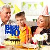 Bruh I'm 10 Cake Topper, It's My Birthday Bro,Cheers to 10 Years/Out Single Digits for Big Brother, Happy 10th Birthday Party Decorations Supplies for Kids Boys, Blue Glitter