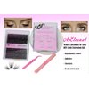 DIY Lash Extension Kit 280pcs AsEternal Individual D Curl Eyelash Extension Kit 30D 40D 9-16mm Mix Lash Clusters with Lash Bond and Seal and Lash Applicator Tool for Self Application at Home, Natural