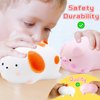 Squishy Dog & Splash Piggy Stress Balls for Kids Squishy Ball Fidget Toys (2-Pack) Sensory Stress Toys Squish Dough Ball Stress Relief Toy Autism Sensory Toys for Autistic Children Party Favors