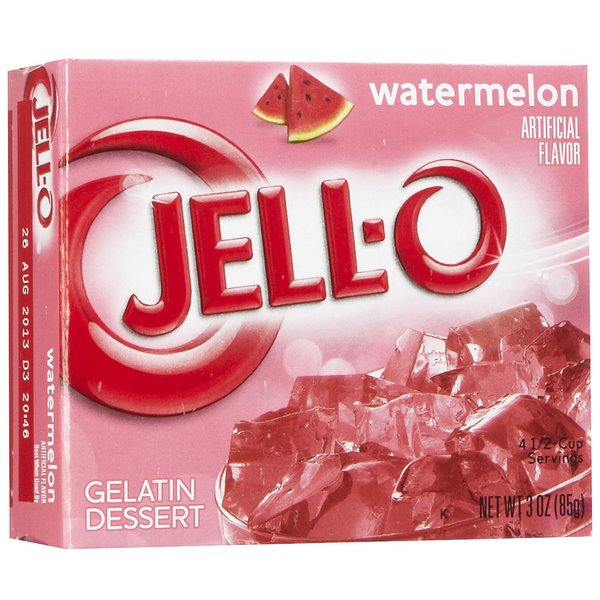 Jell-O Watermelon, Gelatin Dessert